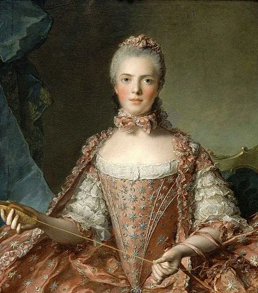 Madame Adélaïde de France, portrait par Jean-Marc Nattier