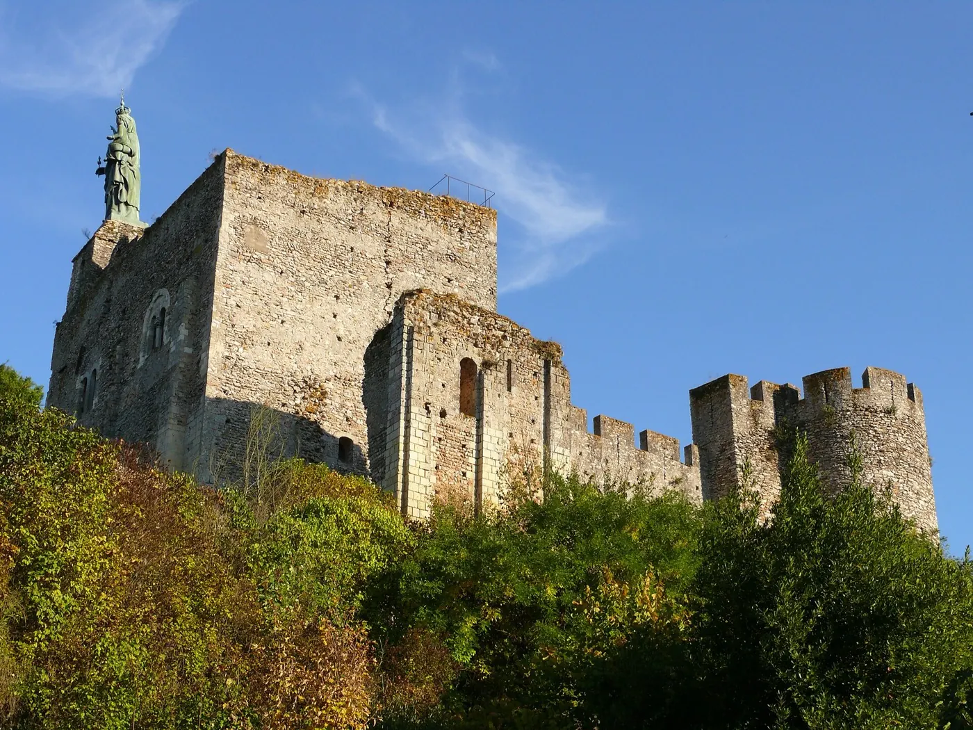 The fortress of Montbazon