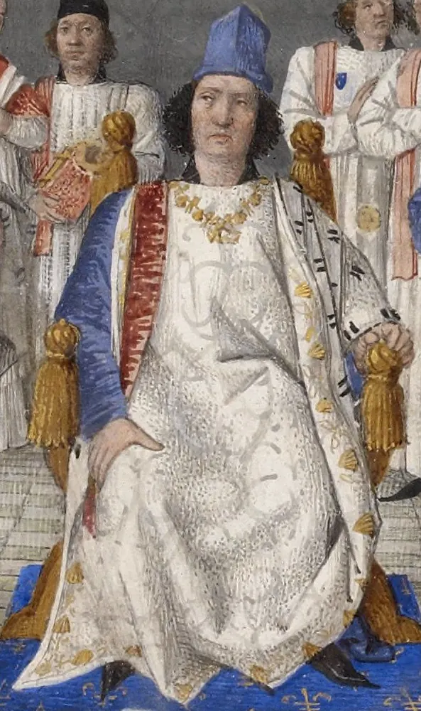 Portrait of Louis XI by Jean Fouquet