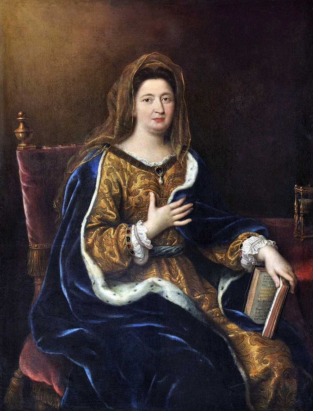 Madame de Maintenon, portrait par Pierre Mignard, 1694