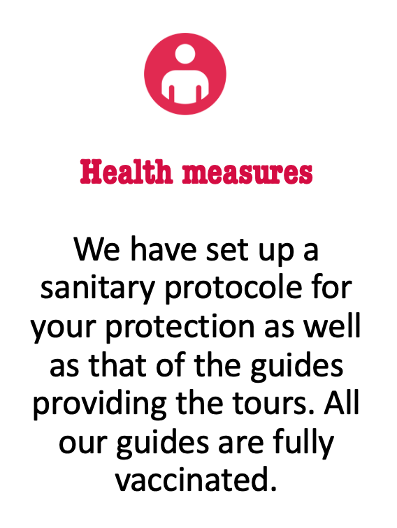 Health protocol guided tour