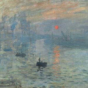Monet Impression rising sun