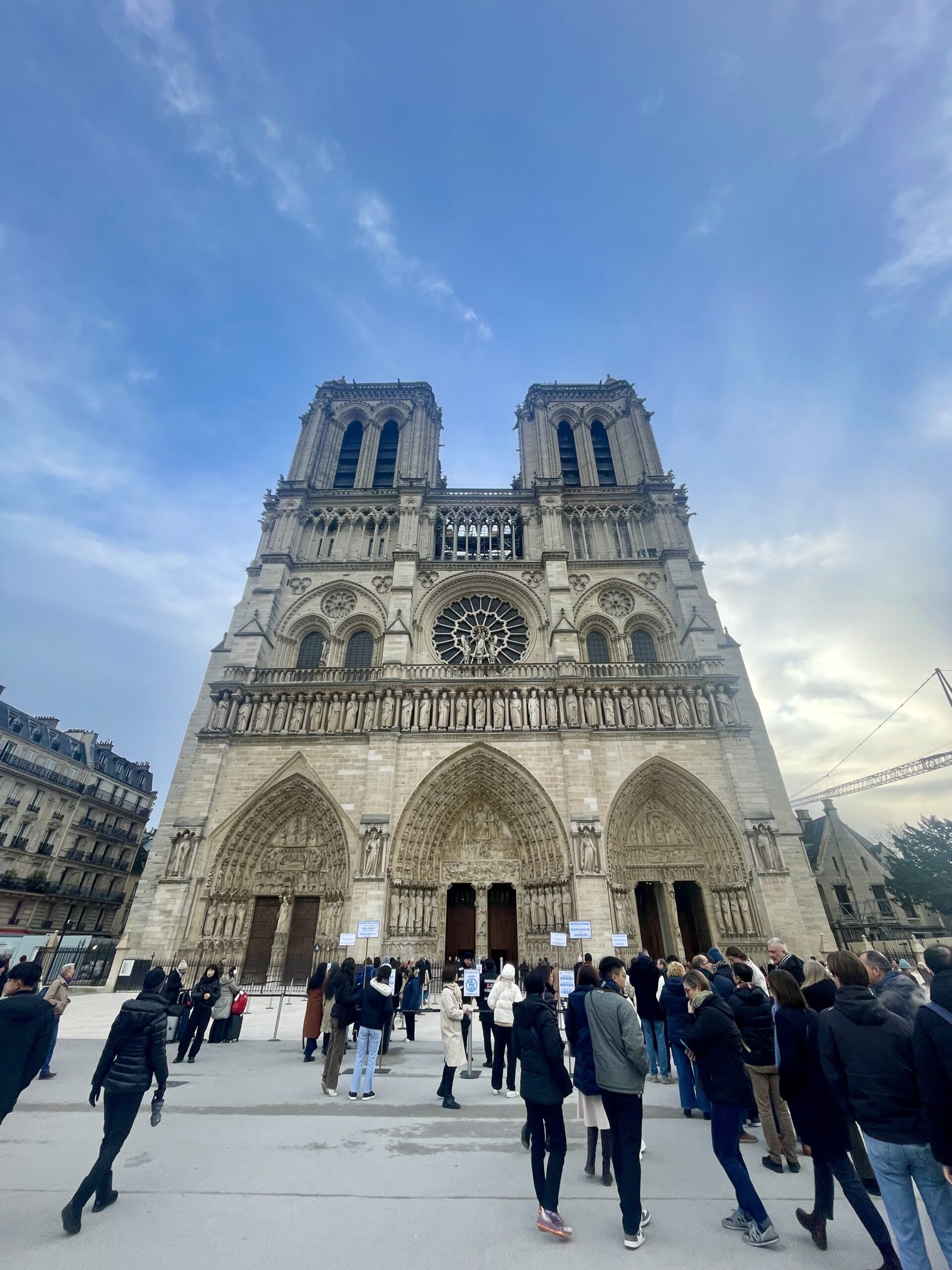 Guided tour Notre-Dame portal